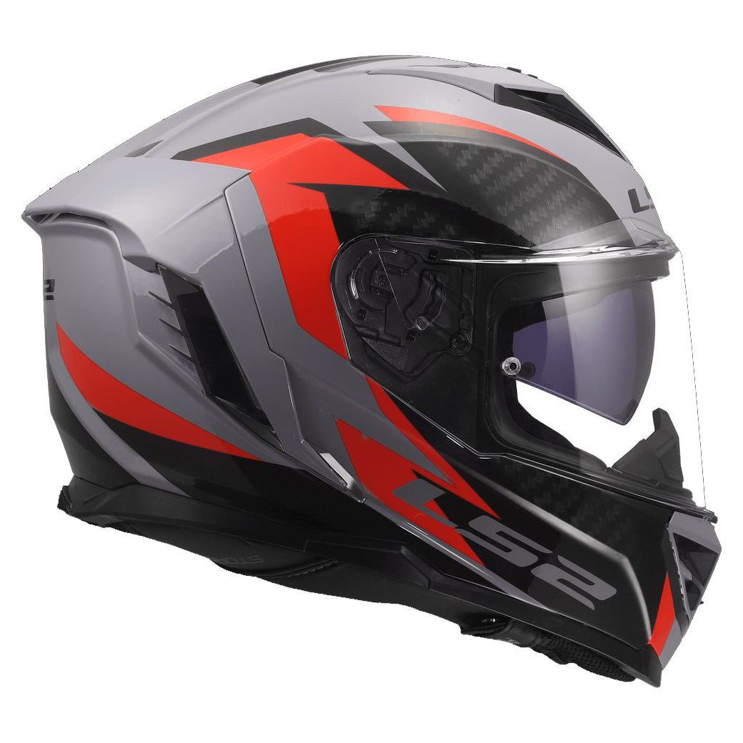 ŠALMAS LS2 FF818 STORM III DYNAMO – PILKAS / RAUDONAS