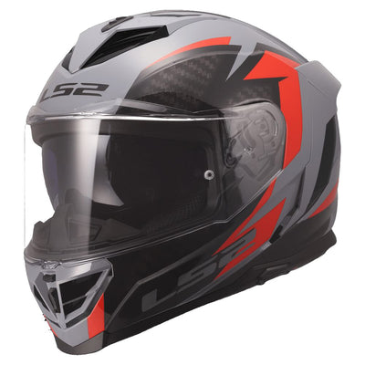ŠALMAS LS2 FF818 STORM III DYNAMO – PILKAS / RAUDONAS