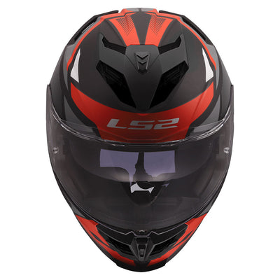 ŠALMAS LS2 FF818 STORM III KOMAI – JUODA / MĖLYNA SPALVA