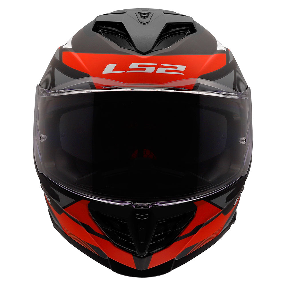 ŠALMAS LS2 FF818 STORM III KOMAI – JUODA / MĖLYNA SPALVA