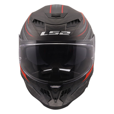 ŠALMAS LS2 FF807 DRAGON SUBIC – BALTA / MĖLYNA / RAUDONA