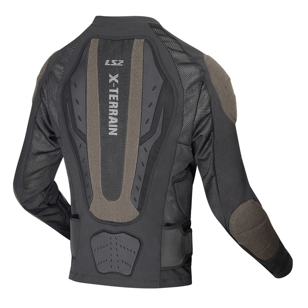 STRIUKĖ LS2 X-TERRAIN VYRAMS – JUODA / HI-VIZ ORANŽINĖ