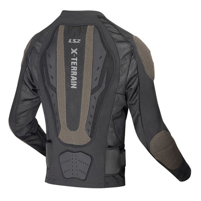 STRIUKĖ LS2 X-TERRAIN VYRAMS – JUODA / HI-VIZ ORANŽINĖ