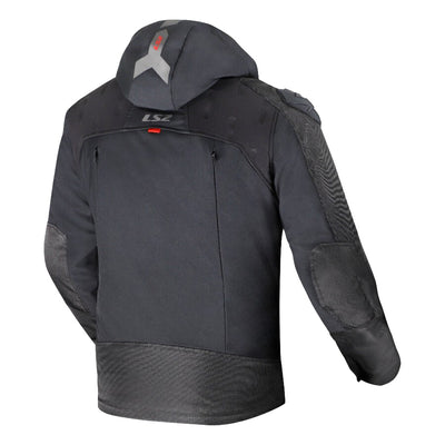 STRIUKĖ LS2 ZIRCONIUM EVO VYRAMS – JUODA / RAUDONA
