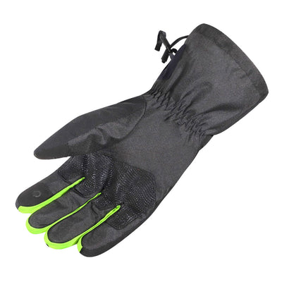PIRŠTINĖS LS2 THERMORAIN – JUODOS / HI-VIZ GELTONOS