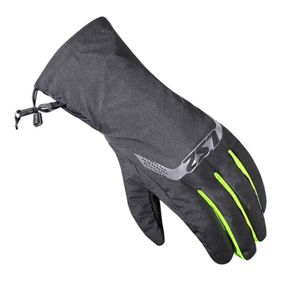 PIRŠTINĖS LS2 THERMORAIN – JUODOS / HI-VIZ GELTONOS