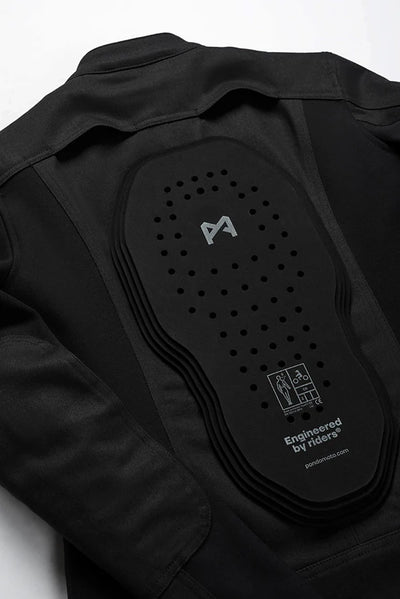 Vasarinė striukė PANDO MOTO LUNA BLACK AAA MOTERIMS – nuotrauka 3