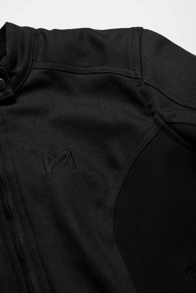Vasarinė striukė PANDO MOTO LUNA BLACK AAA MOTERIMS – nuotrauka 5