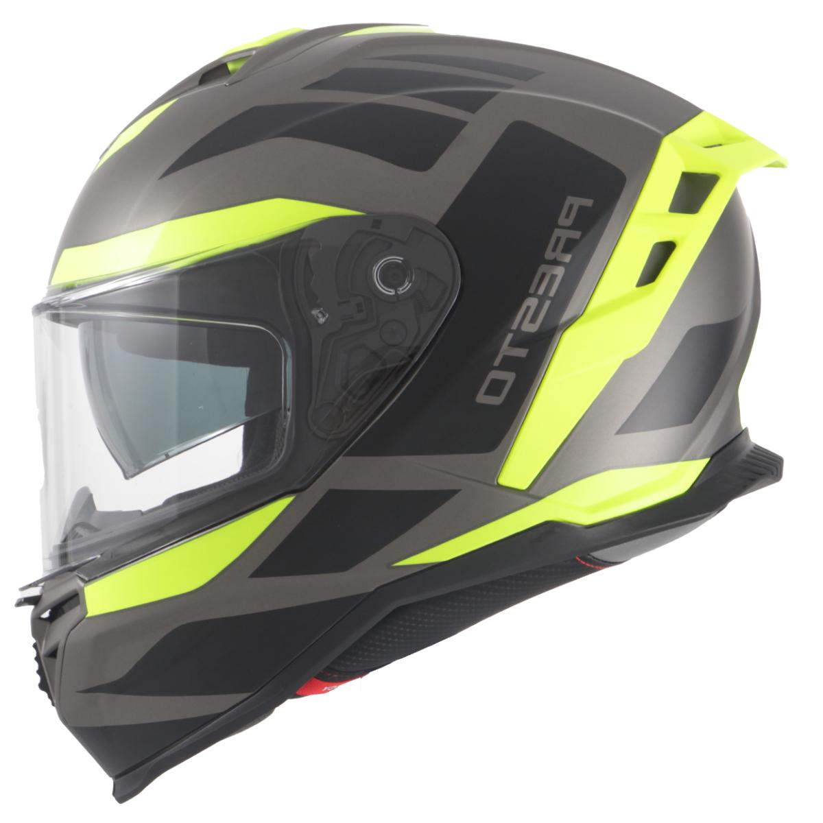 ŠALMAS VITO PRESTO GELTONAS/JUODAS/FLUO