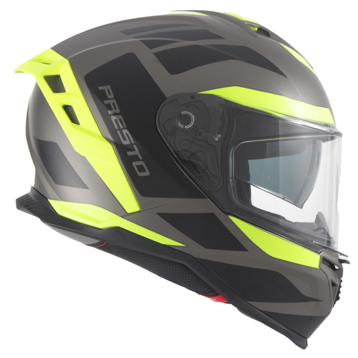 ŠALMAS VITO PRESTO GELTONAS/JUODAS/FLUO