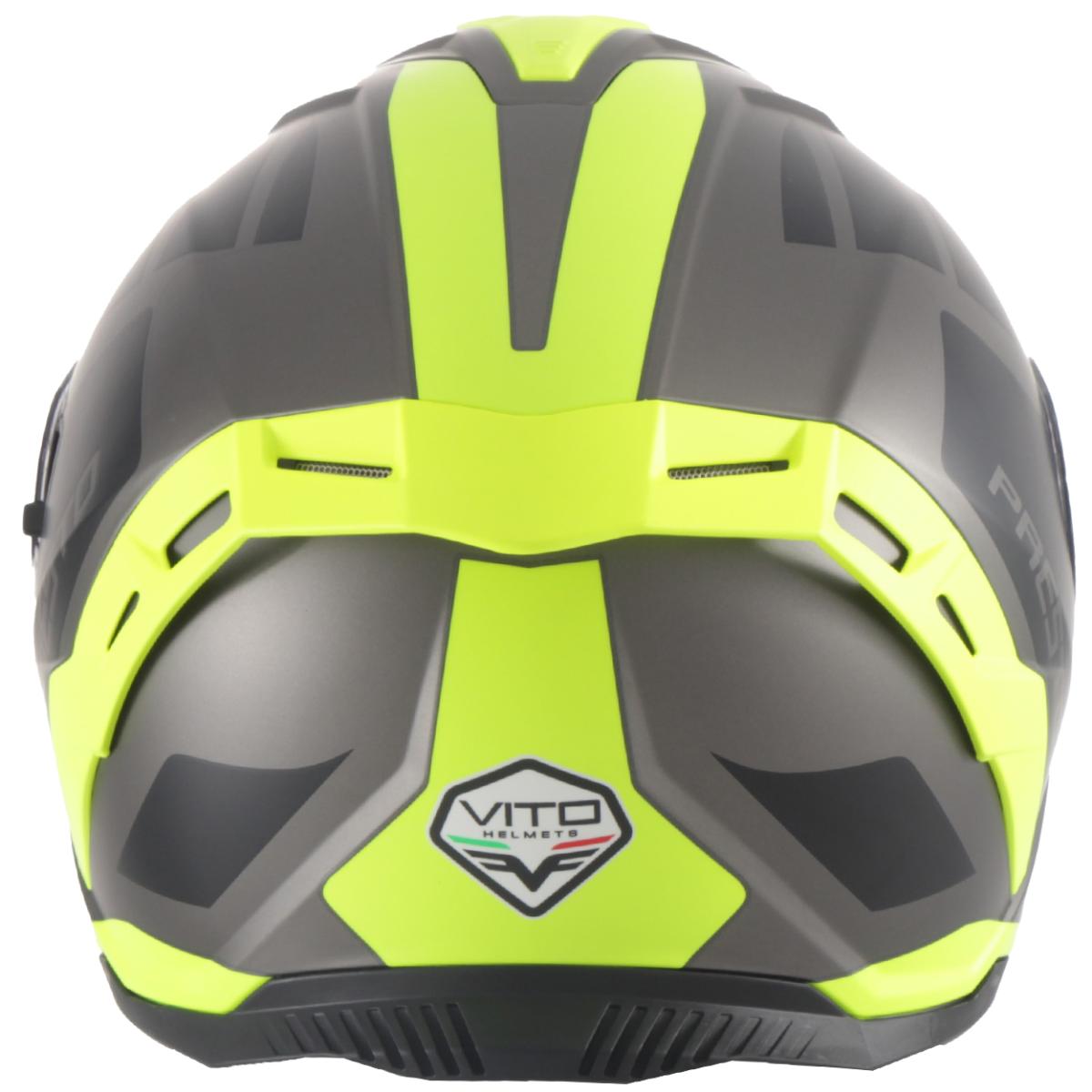 ŠALMAS VITO PRESTO GELTONAS/JUODAS/FLUO