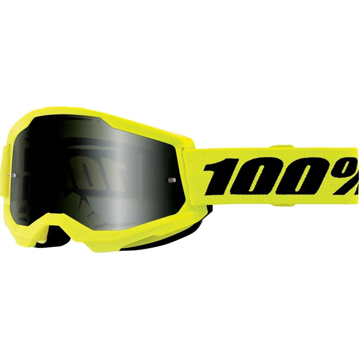 AKINIAI 100% STRATA 2 VEIDRODINIAI NEONINĖ GELTONA