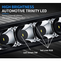 AURORA LED 6" (15,25CM) ŽIBINTAS 60W ALO-D6T-6-P23Q