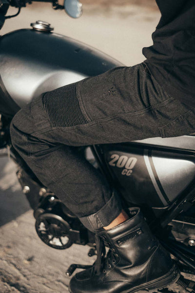 MOTO džinsai PANDO MOTO KARLDO SLIM CORDURA VYRAMS JUODI – nuotrauka 6