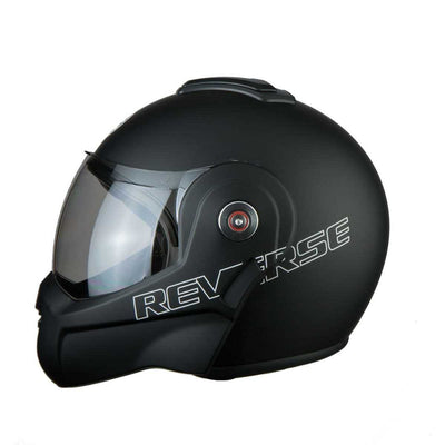 Šalmas BHR 807 REVERSE MATINIS JUODAS – nuotrauka 2