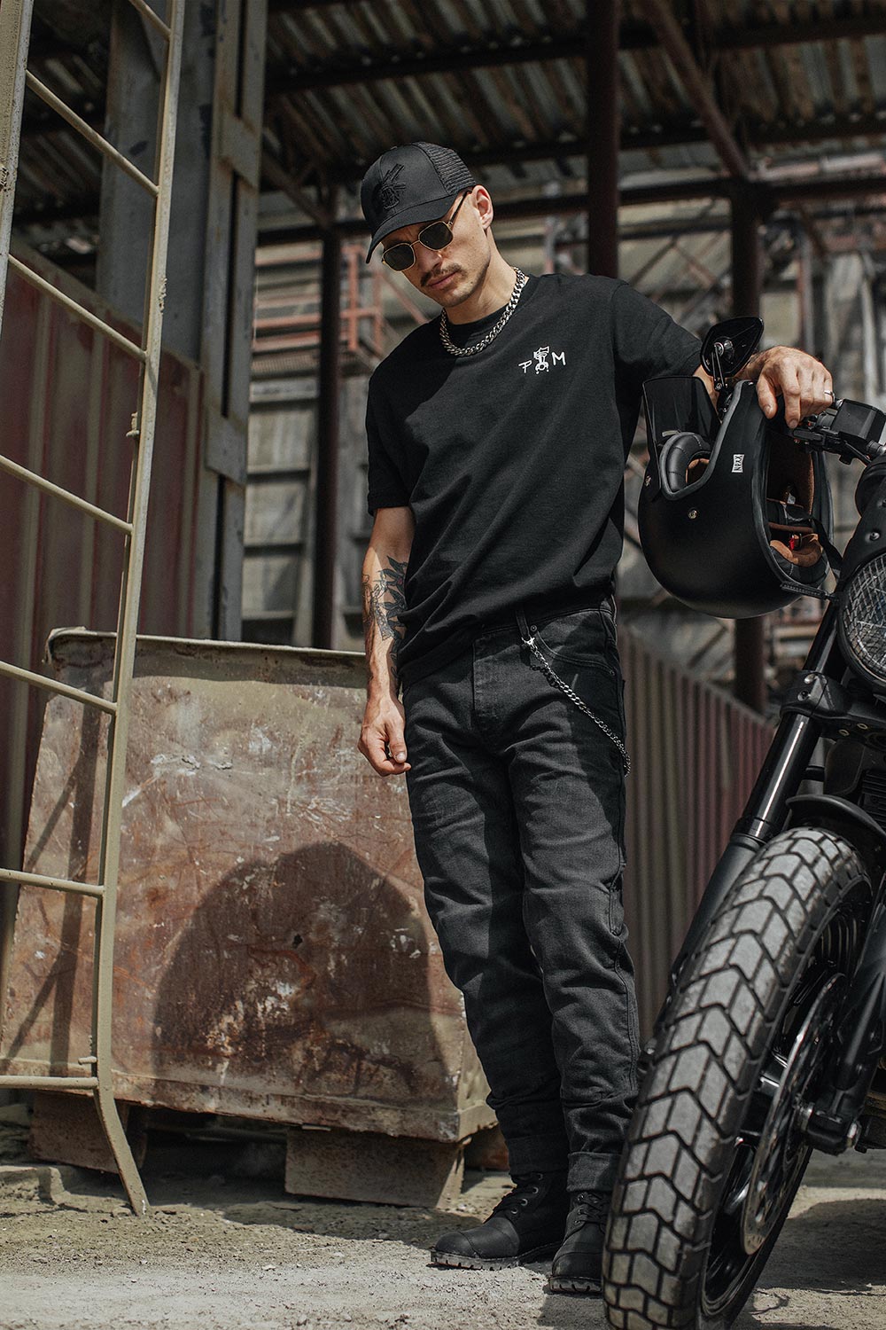 MOTO DŽINSAI PANDO MOTO BOSS DYN 01 VYRAMS