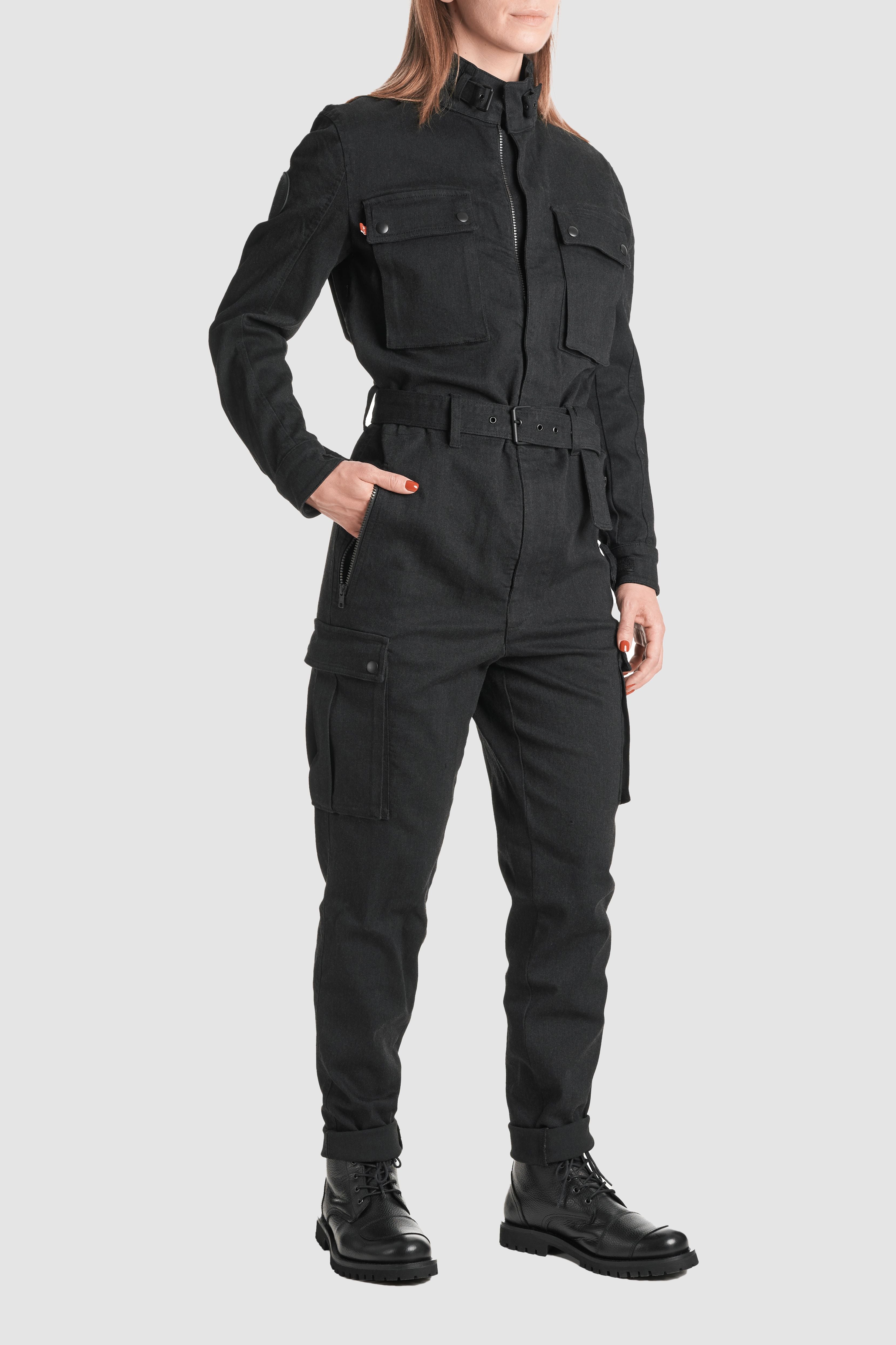 Kombinezonas PANDO MOTO BRAT MOTERIMS JUODAS – nuotrauka 4