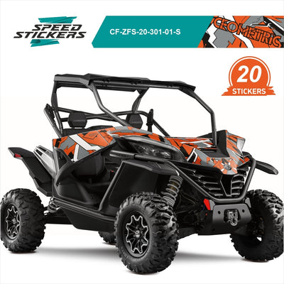 CFMOTO ZFORCE SPORT LIPDUKAI geometric ORANGE