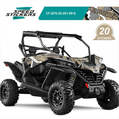 CFMOTO ZFORCE SPORT LIPDUKAI geometric BROWN BLACK