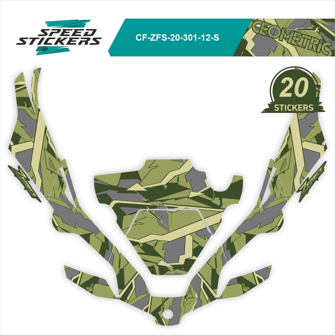 CFMOTO ZFORCE SPORT LIPDUKAI geometric CAMO – nuotrauka 2