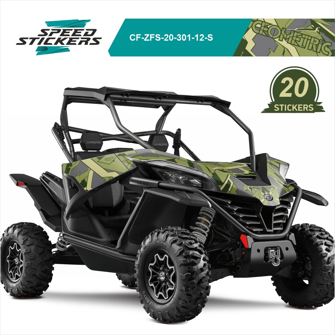 CFMOTO ZFORCE SPORT LIPDUKAI geometric CAMO