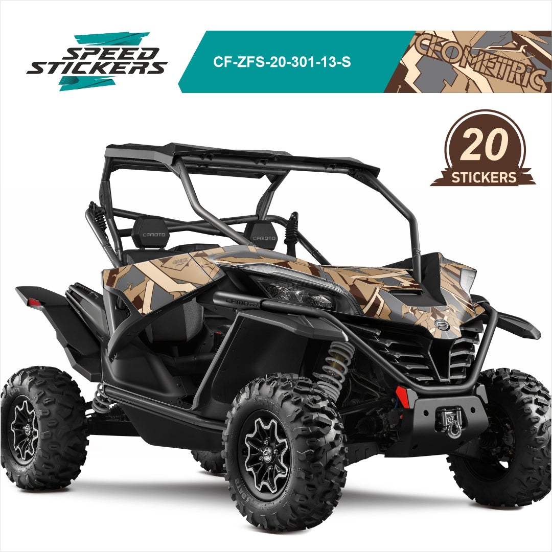 CFMOTO ZFORCE SPORT LIPDUKAI geometric CAMO DESERT