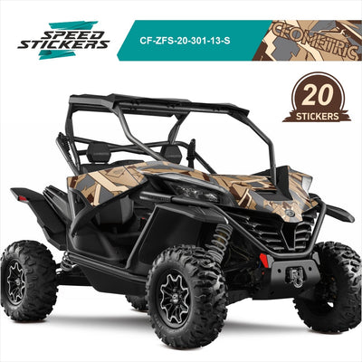 CFMOTO ZFORCE SPORT LIPDUKAI geometric CAMO DESERT