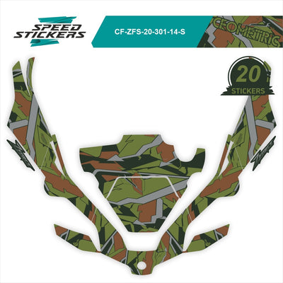 CFMOTO ZFORCE SPORT LIPDUKAI geometric DARK CAMO – nuotrauka 2