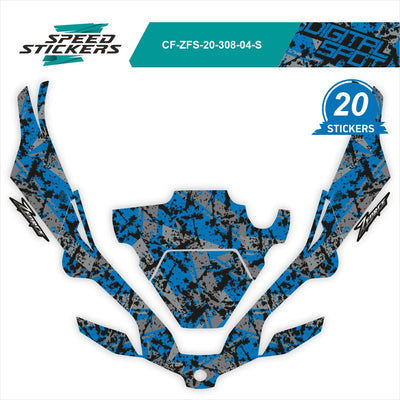 CFMOTO ZFORCE SPORT LIPDUKAI DIGITAL SPOT BLUE GREY – nuotrauka 2