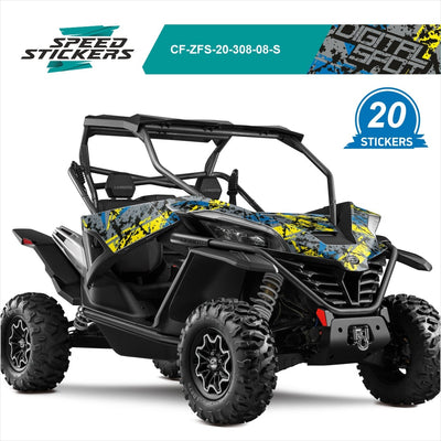CFMOTO ZFORCE SPORT LIPDUKAI DIGITAL SPOT YELLOW