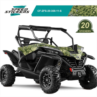 CFMOTO ZFORCE SPORT LIPDUKAI DIGITAL SPOT CAMO GREEN