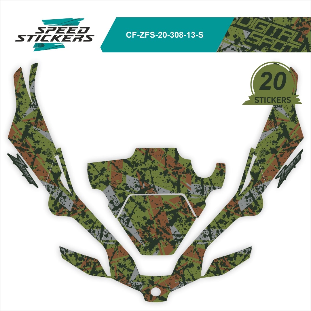 CFMOTO ZFORCE SPORT LIPDUKAI DIGITAL SPOT CAMO DARK – nuotrauka 2