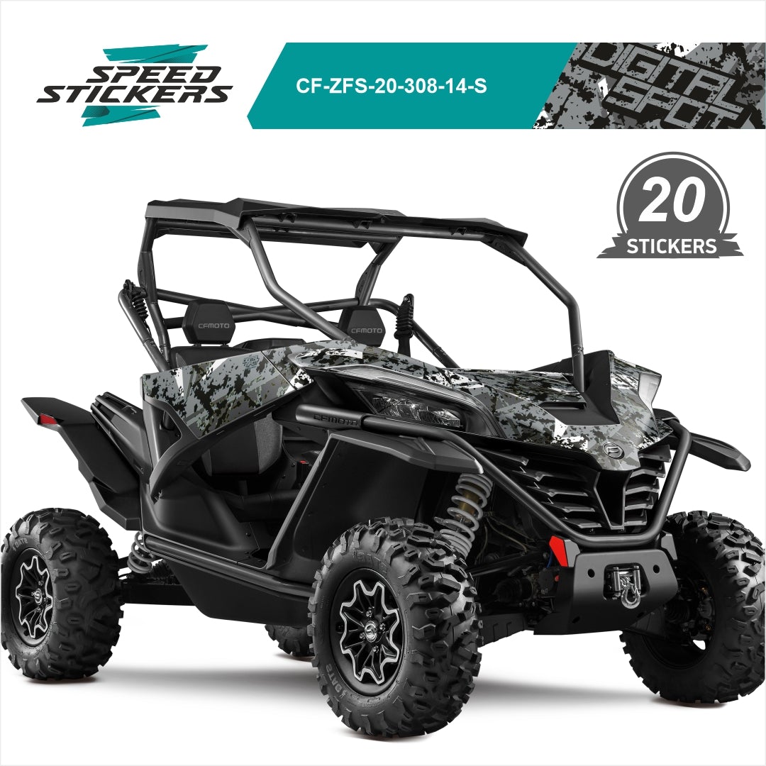 CFMOTO ZFORCE SPORT LIPDUKAI DIGITAL SPOT GREY