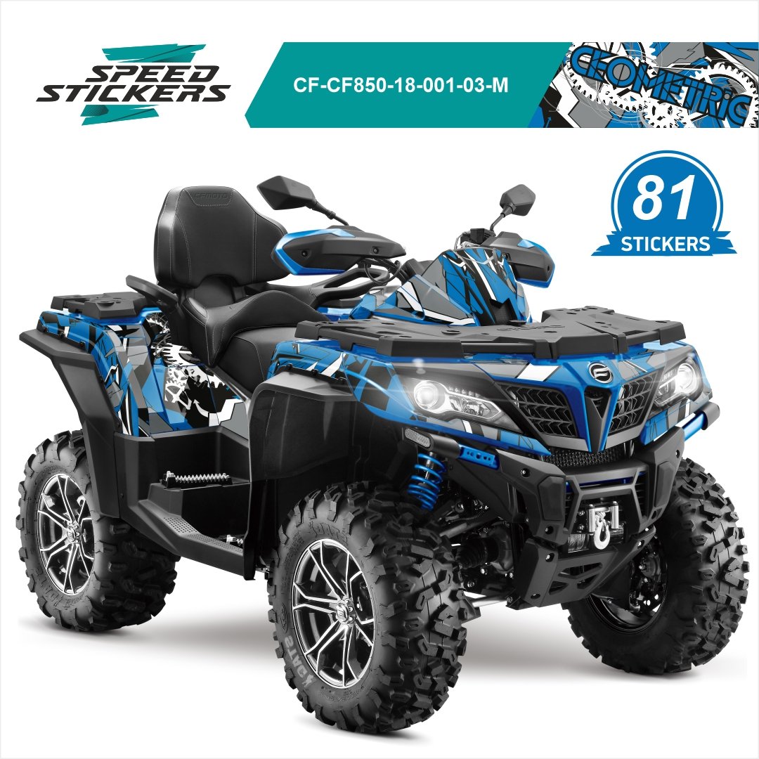 CFMOTO CFORCE LIPDUKAI geometric blue/grey/white