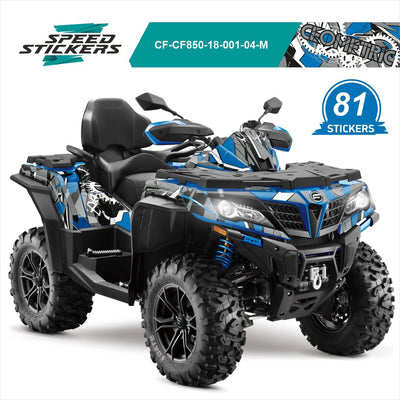 CFMOTO CFORCE LIPDUKAI geometric grey/blue/white