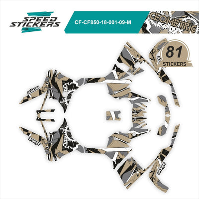 CFMOTO CFORCE LIPDUKAI geometric DESERT grey/black – nuotrauka 2