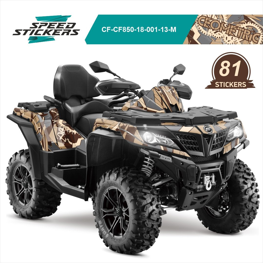 CFMOTO CFORCE LIPDUKAI geometric LIGHT brown/grey