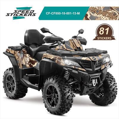 CFMOTO CFORCE LIPDUKAI geometric LIGHT brown/grey