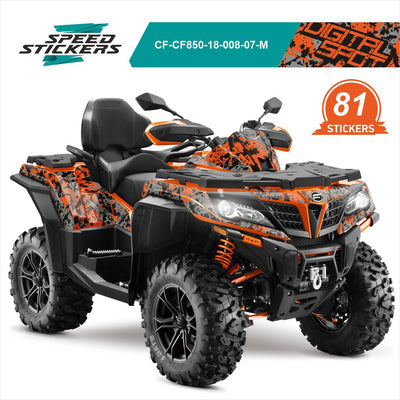 CFMOTO CFORCE LIPDUKAI DIGITAL SPOT orange/grey/black