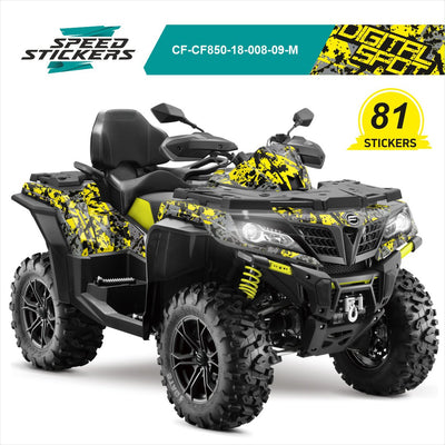 CFMOTO CFORCE LIPDUKAI DIGITAL SPOT yellow/grey/black