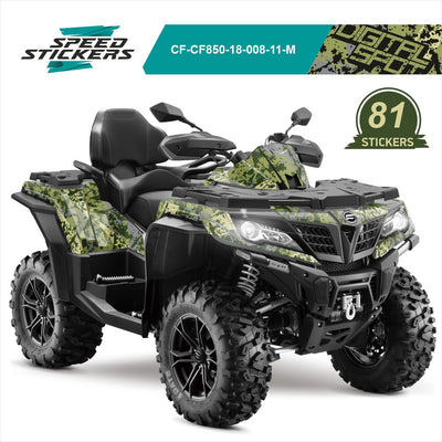 CFMOTO CFORCE LIPDUKAI DIGITAL SPOT LIGHT green/grey