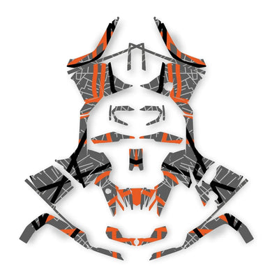 CFMOTO CFORCE LIPDUKAI destination black/orange – nuotrauka 2