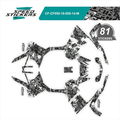CFMOTO CFORCE LIPDUKAI DIGITAL SPOT black/white/grey – nuotrauka 2