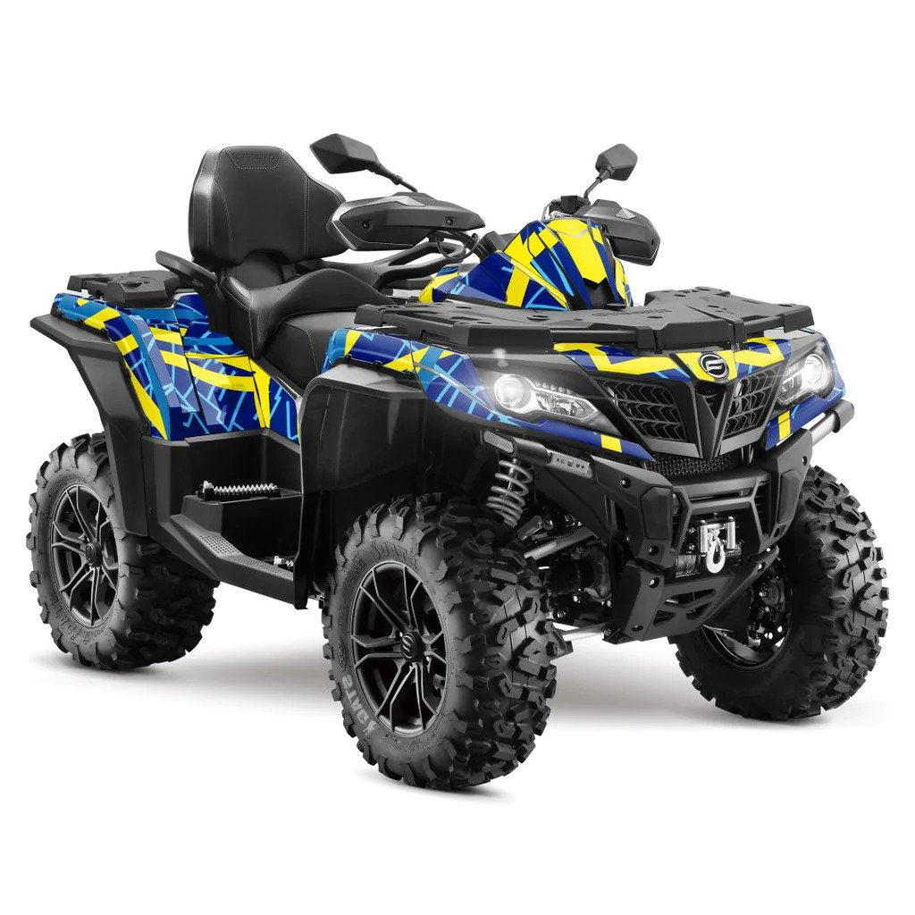 CFMOTO CFORCE LIPDUKAI destination blue/yellow
