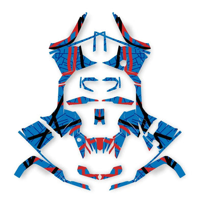 CFMOTO CFORCE LIPDUKAI destination blue/red – nuotrauka 2