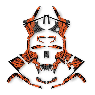 CFMOTO CFORCE LIPDUKAI TRACKER black/orange – nuotrauka 2