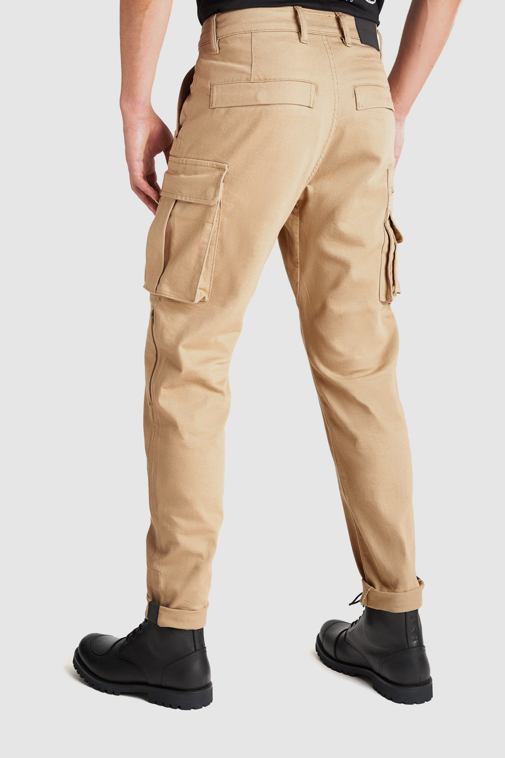MOTO DŽINSAI VYRIŠKI PANDO MOTO DESERT CARGO BEIGE