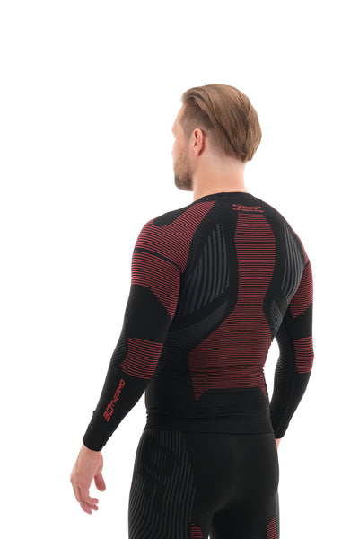 TERMO palaidinė dragonfly 3D RAUDONA UNISEX – nuotrauka 2