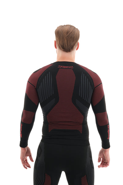 TERMO palaidinė dragonfly 3D RAUDONA UNISEX – nuotrauka 3