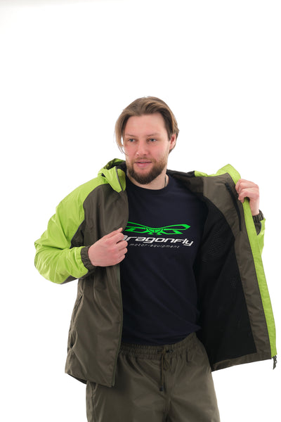 KOMPLEKTAS DRAGONFLY ACTIVE 2.0 LIME MOSS VYRAMS